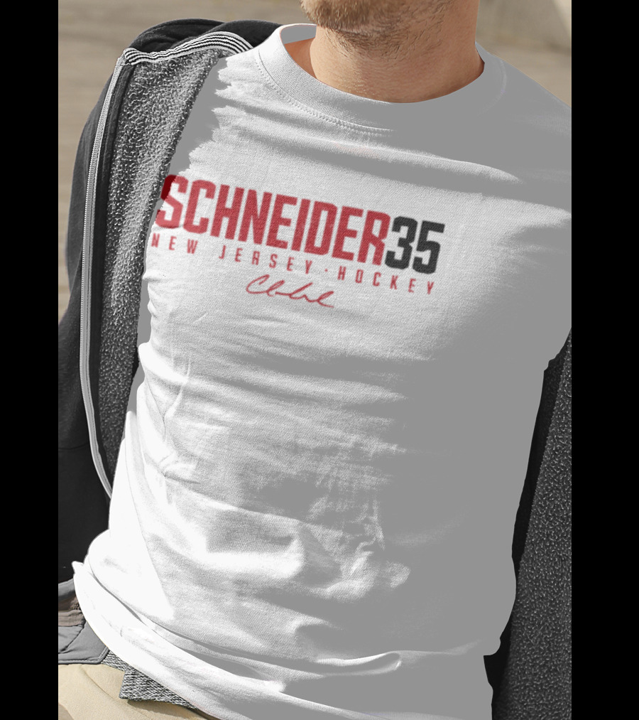 SCHNEIDER 35 New Jersey Hockey Club T-Shirt