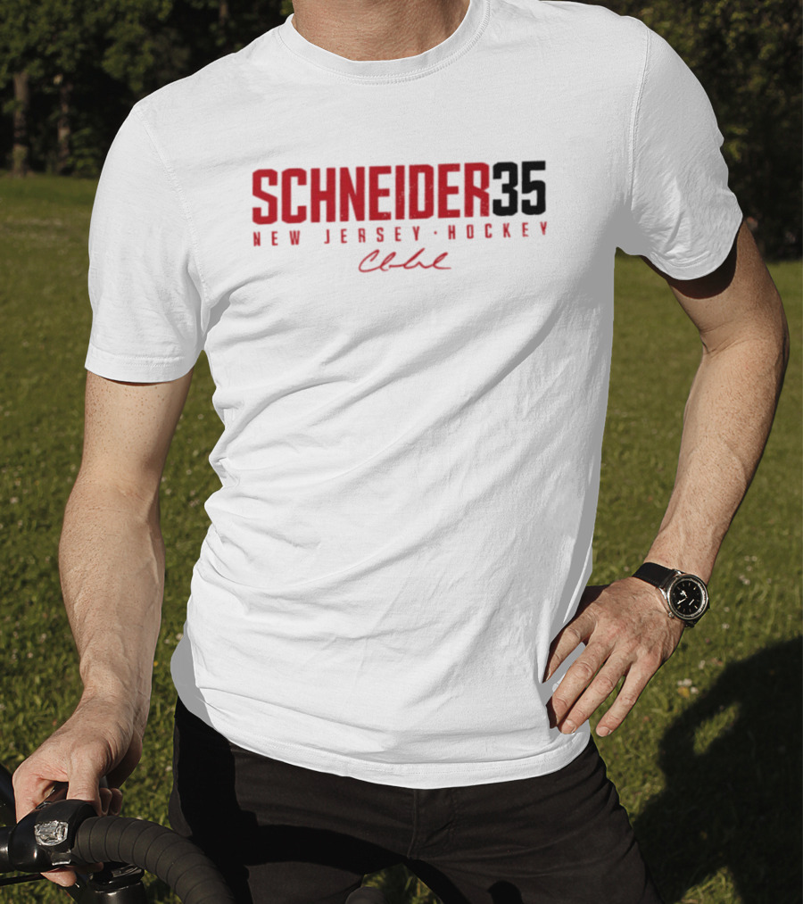 SCHNEIDER 35 New Jersey Hockey Club T-Shirt