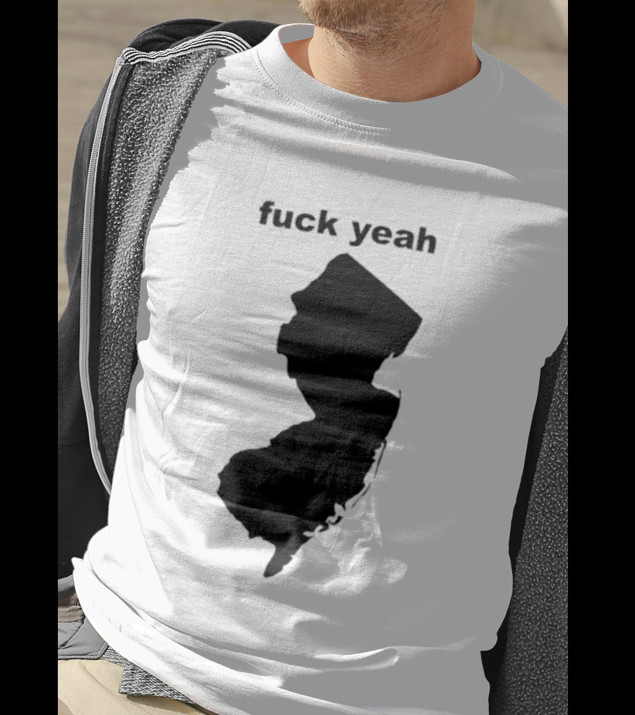 Fuck Yeah New Jersey Map T-Shirt