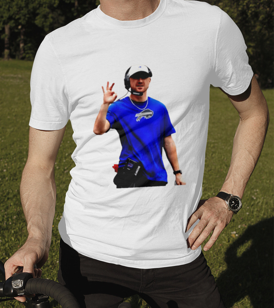 Joe Brady Buffalo Bills Coaching Moments Buffalo T-Shirt
