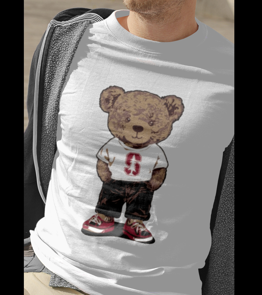 Stanford Cardinal 2026 Teddy Bear NCAA Fan Gear T-Shirt