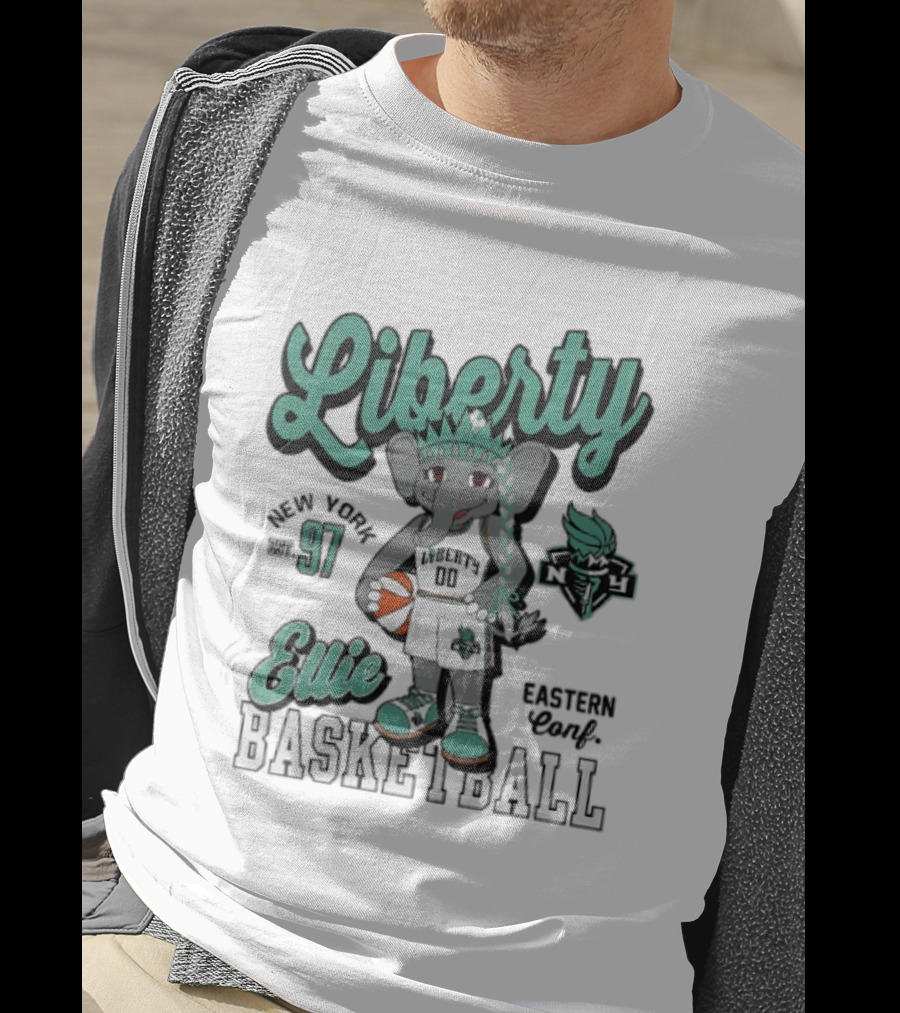New York Liberty Basketball Ellie Eastern Conf Since 97 T-Shirt