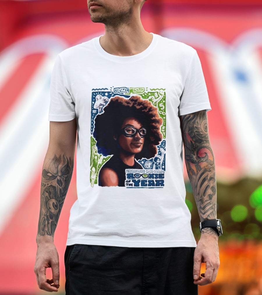 Olivia Miles Minnesota Lynx 2026 WNBA Rookie Of The Year Basketball Champion T-Shirt