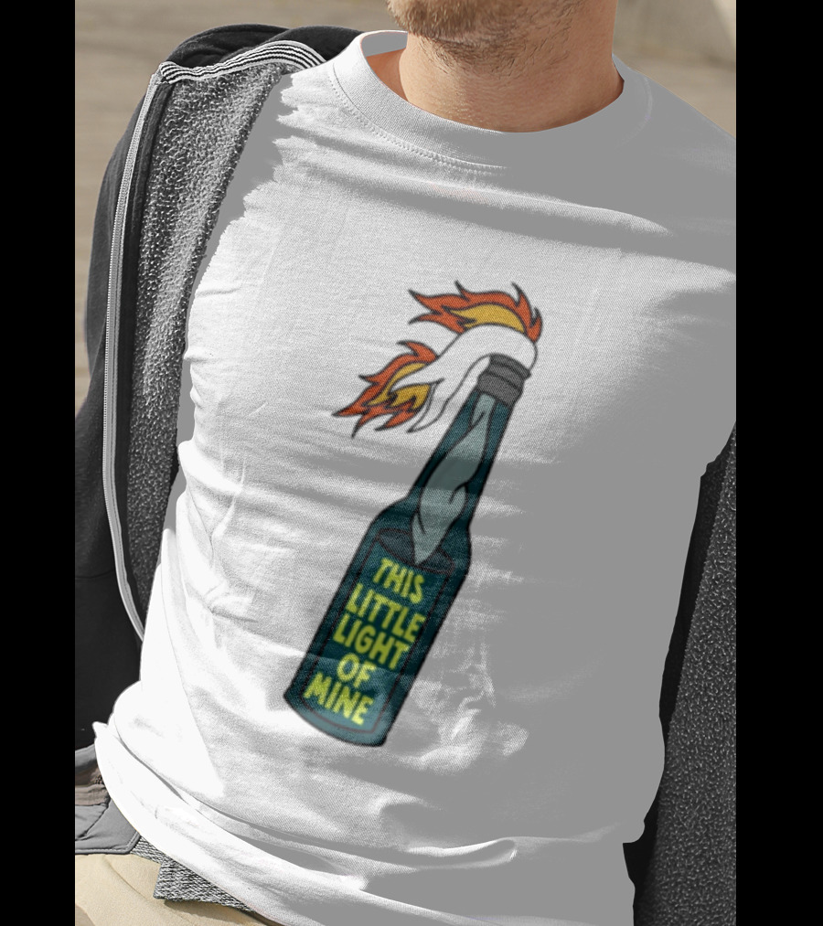 This Little Light Of Mine Molotov Cocktail Flame Bottle T-Shirt