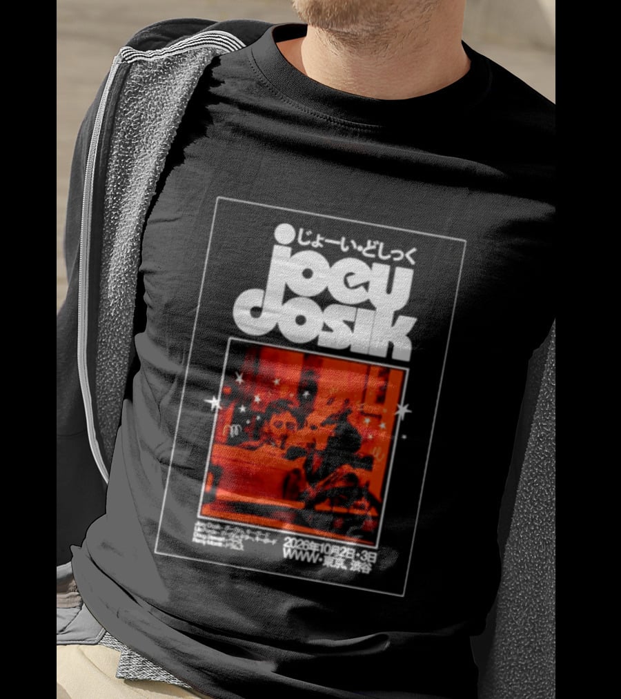 Joey Dosik 2026 Tokyo Concert October Shibuya Performance Dates T-Shirt