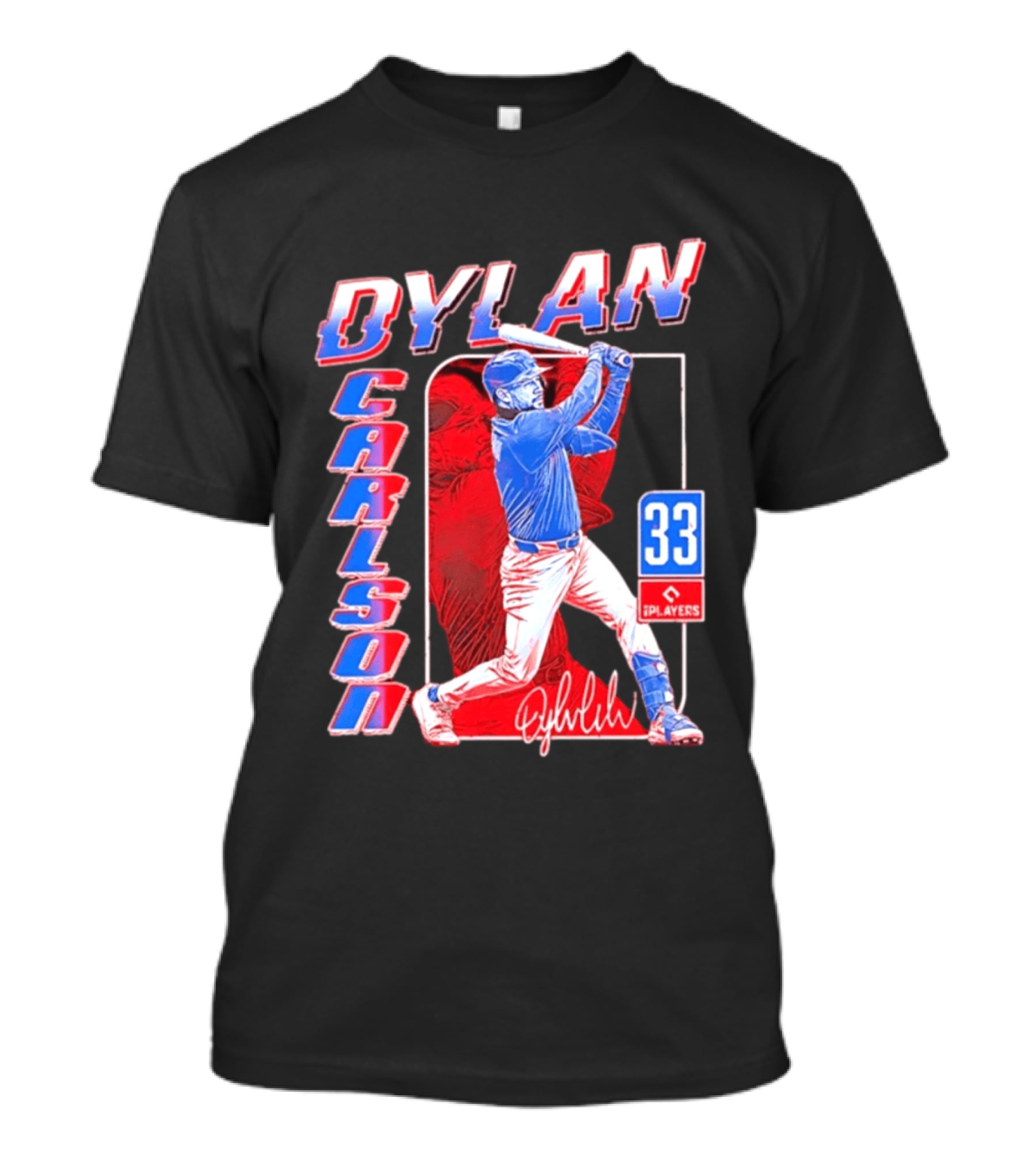 Dylan Carlson Baseball 33 Swing Players T-Shirt