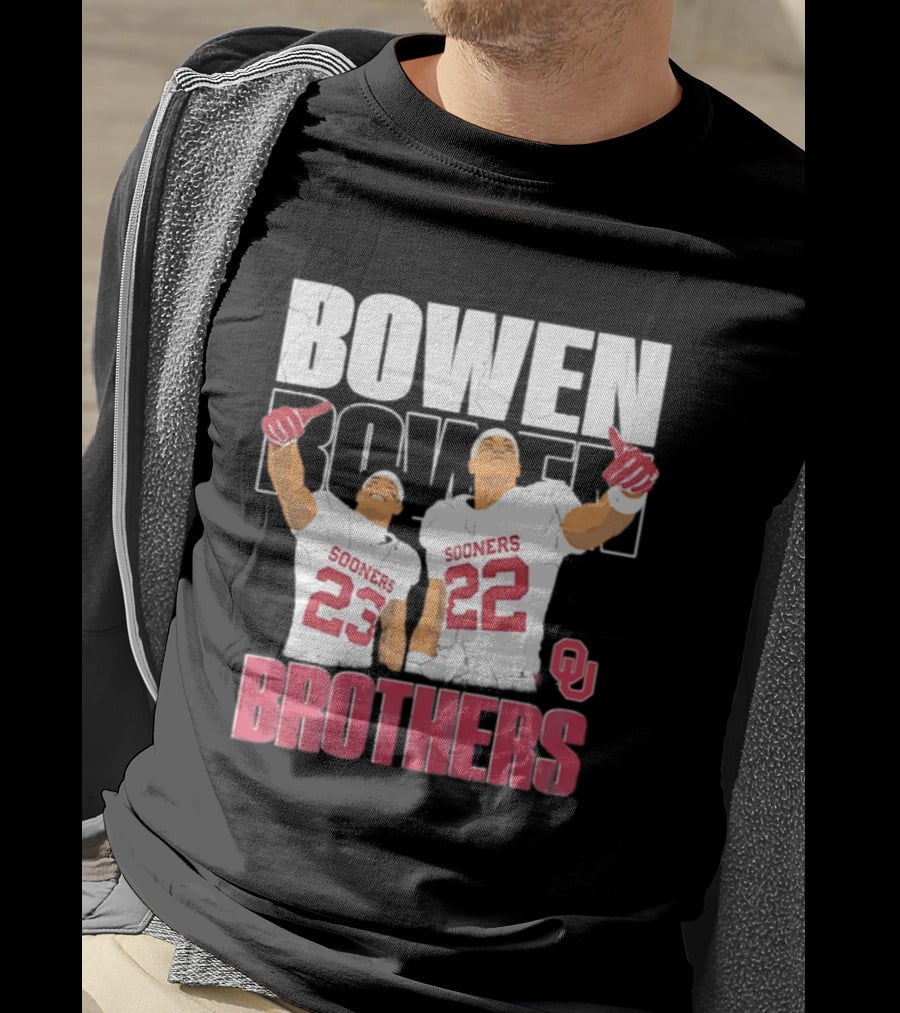 Bowen Brothers Sooners NCAA Football OU T-Shirt