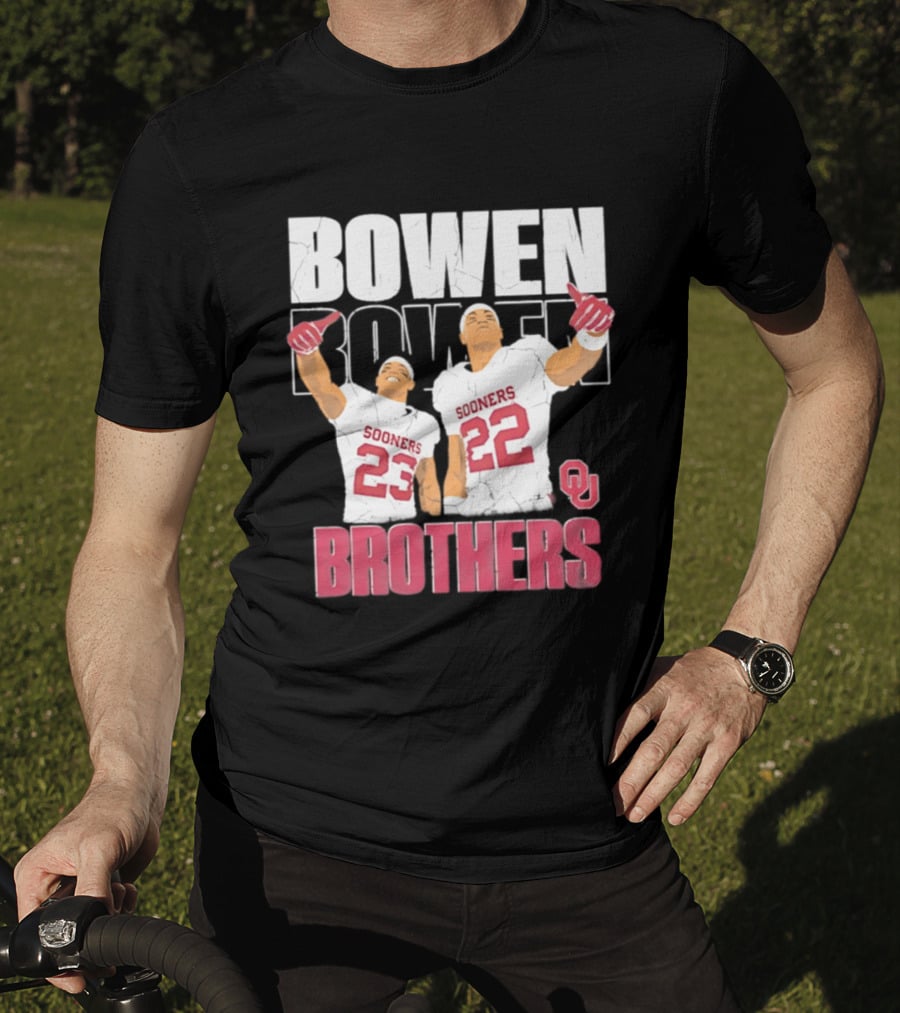 Bowen Brothers Sooners NCAA Football OU T-Shirt