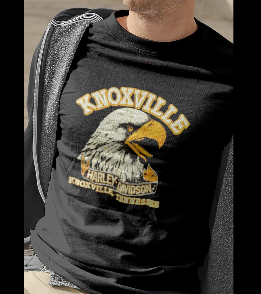 Knoxville Harley Davidson Eagle Knoxville Tennessee T-Shirt