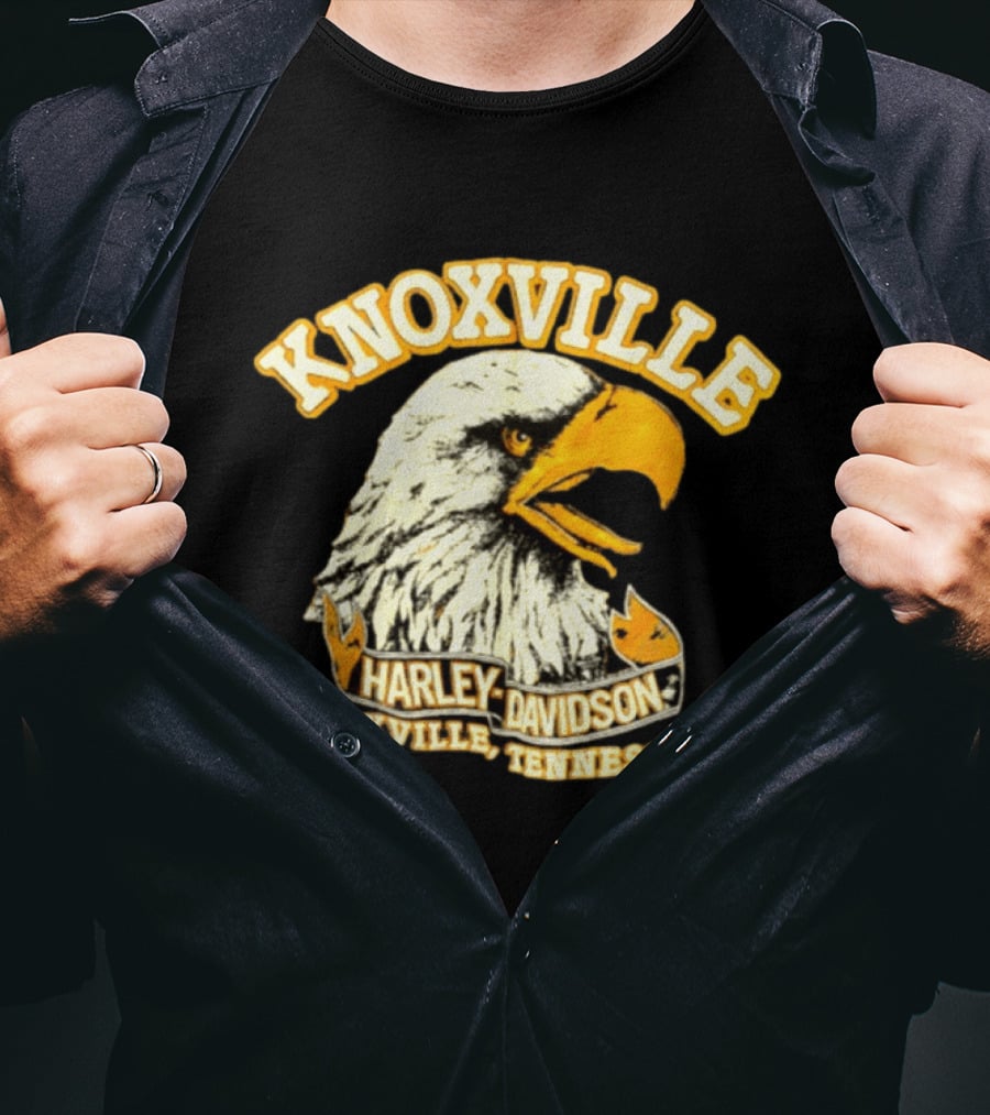 Knoxville Harley Davidson Eagle Knoxville Tennessee T-Shirt