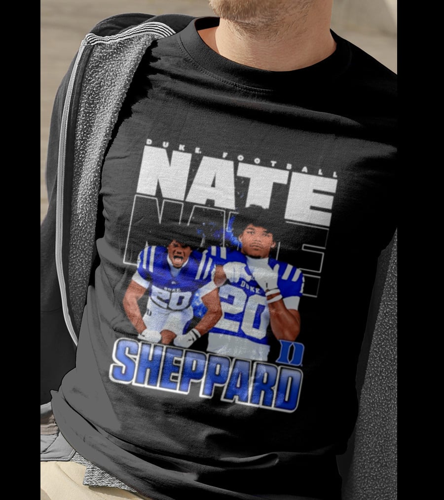 Super Football Nate Sheppard Duke Blue Devils 90s T-Shirt