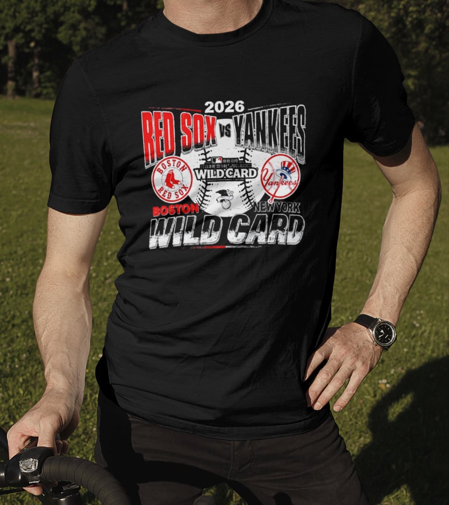 2026 Boston Red Sox Vs New York Yankees Wild Card Matchup T-Shirt