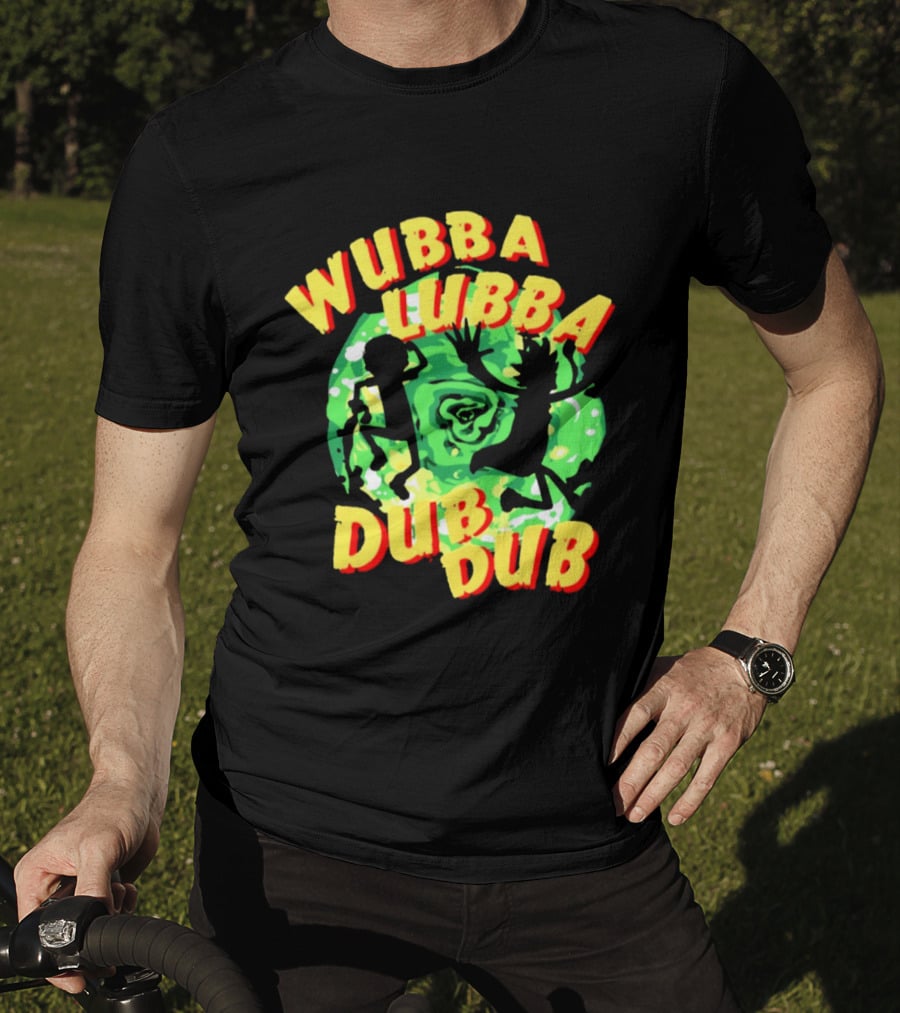 Rick And Morty Wubba Lubba Dub Dub Portal T-Shirt