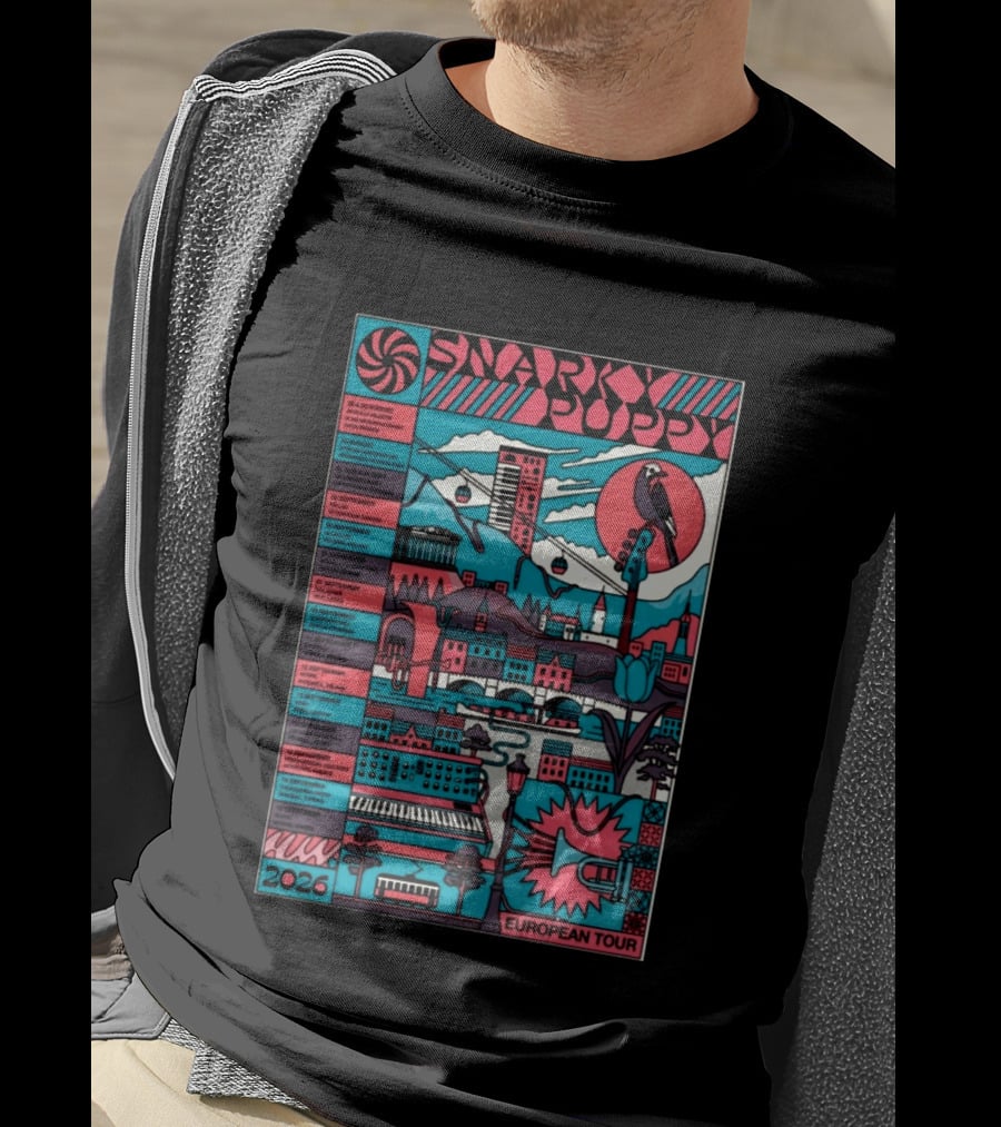 Snarky Puppy European Tour 2026 Dates And Cities T-Shirt