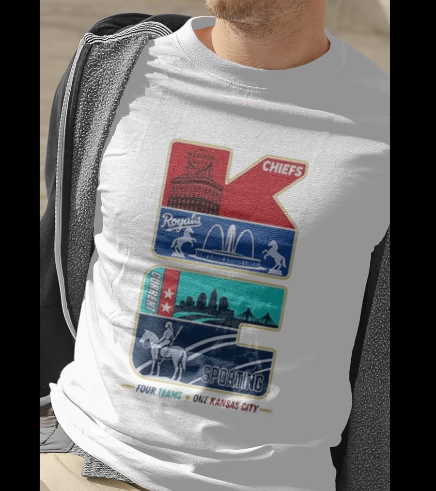 Chiefs Royals Current Sporting Kansas City Western Auto T-Shirt