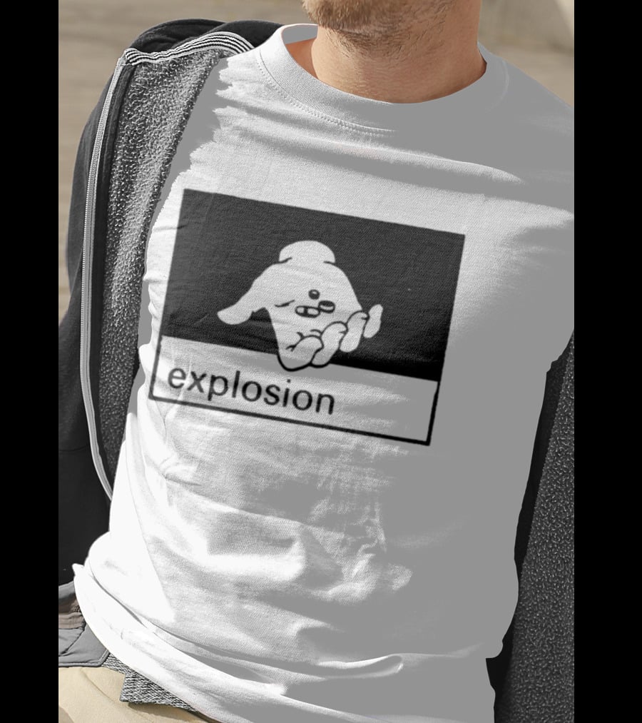 Explosion Hand Holding Pills Medication T-Shirt