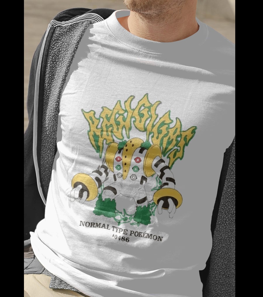 Regigigas Normal Type Pokémon 0486 Pokédex 2026 T-Shirt