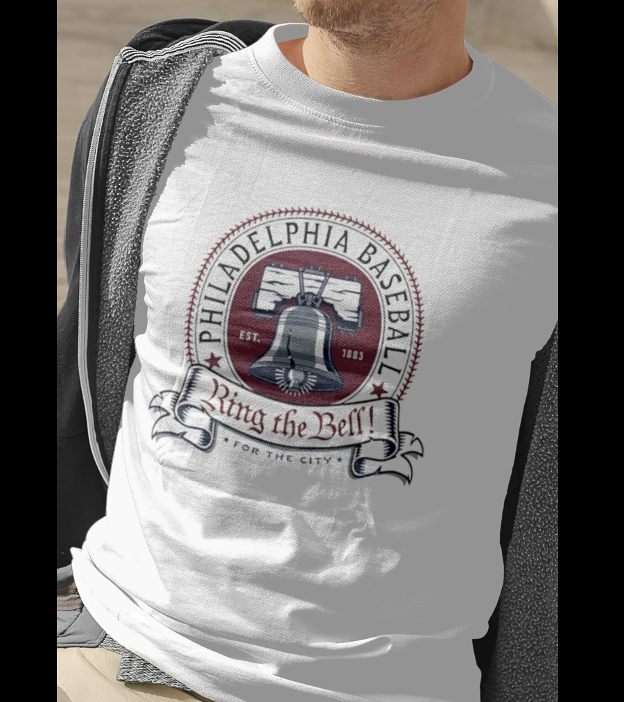 Philadelphia Baseball Ring The Bell For The City Liberty Bell T-Shirt