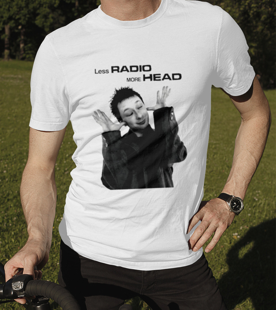 Thom Yorke Less Radio More Head Radiohead T-Shirt