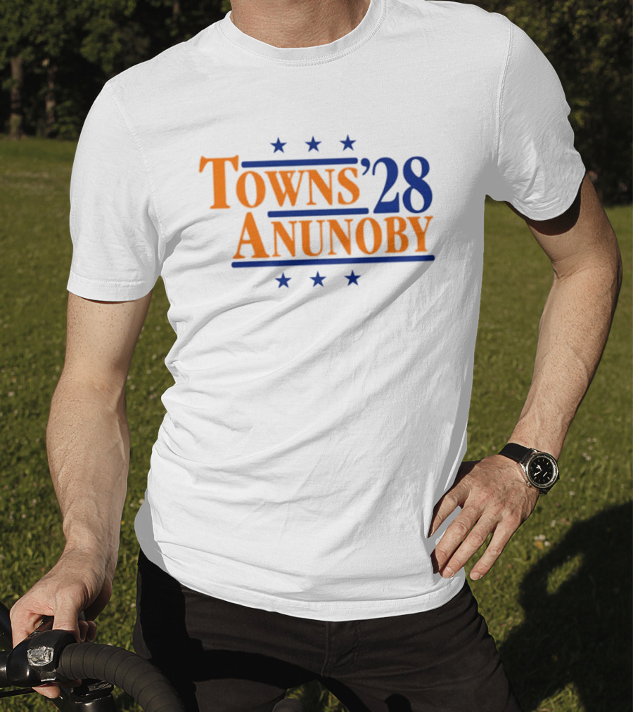 Towns Anunoby 28 New York Knicks Stars T-Shirt