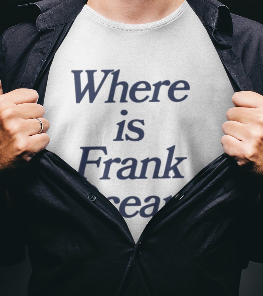 Where Is Frank Ocean R&B Blonde Channel Orange T-Shirt