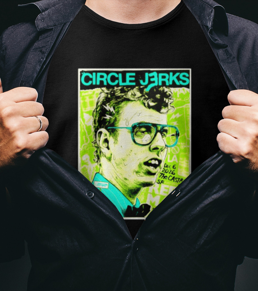 Circle Jerks Repo Man Screening Dec 6 2026 The Castro SF Live Performance T-Shirt
