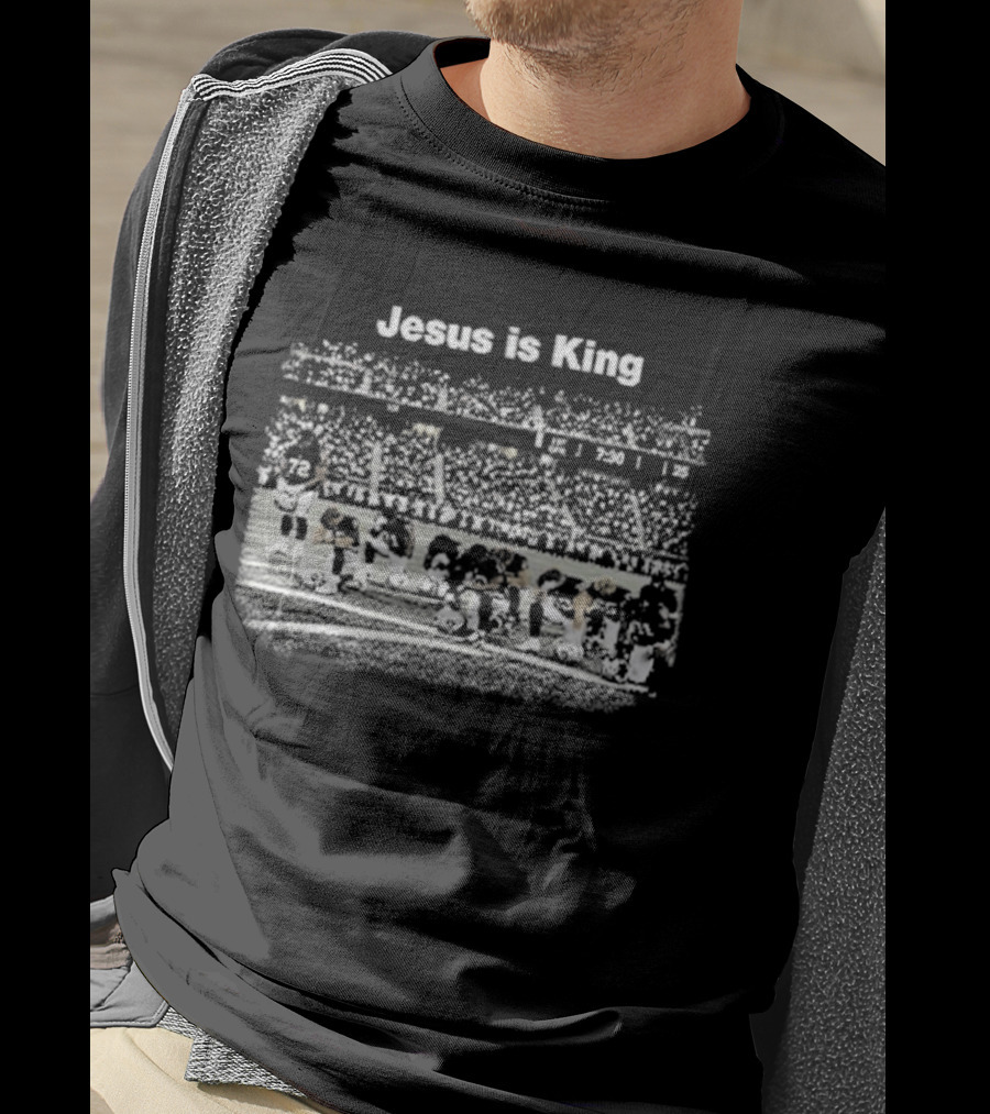 Jesus Is King Pray Football Las Vegas T-Shirt