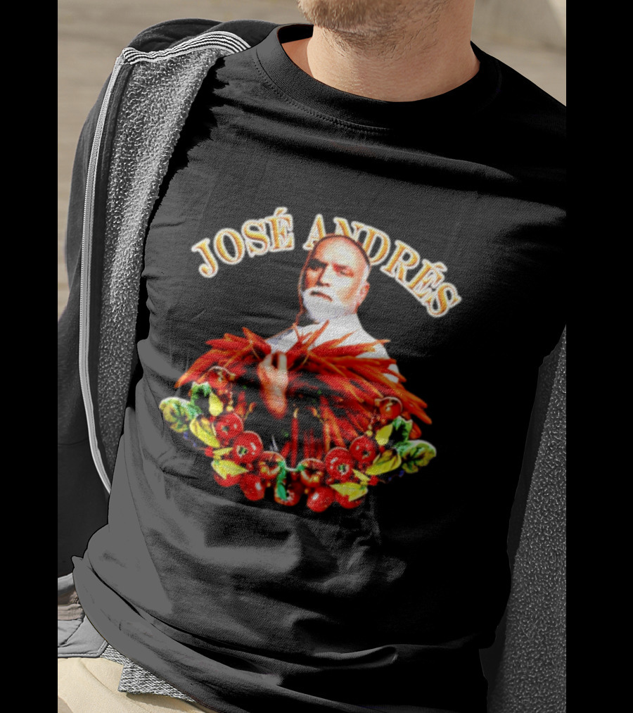 José Andrés Chef Culinary Creativity And Food Philanthropy T-Shirt