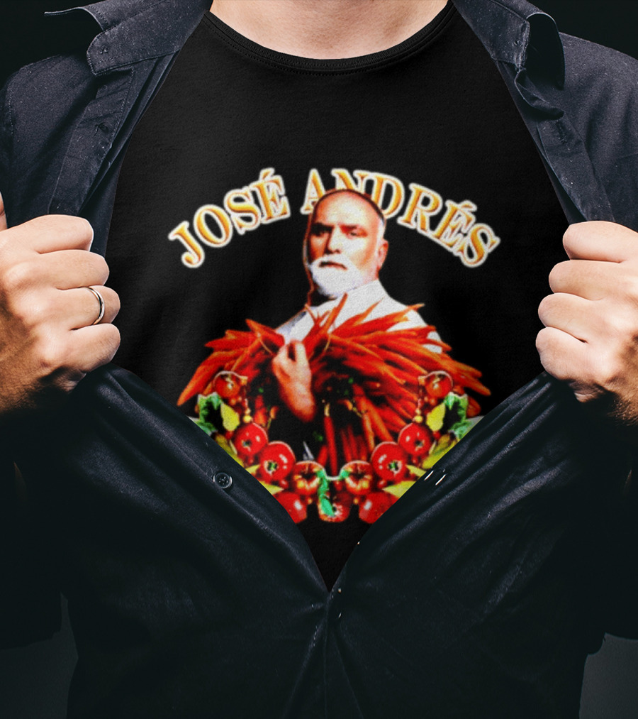 José Andrés Chef Culinary Creativity And Food Philanthropy T-Shirt