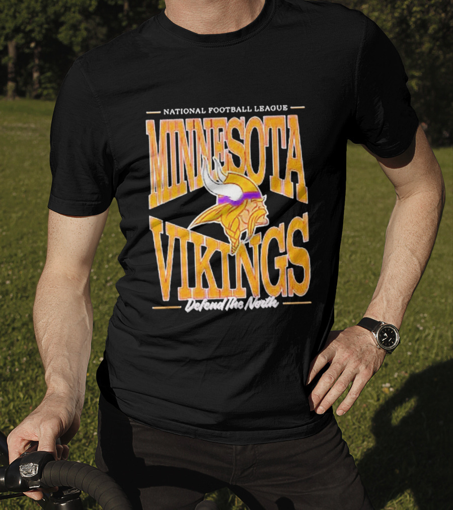 National Football League Minnesota Vikings Defend The North T-Shirt