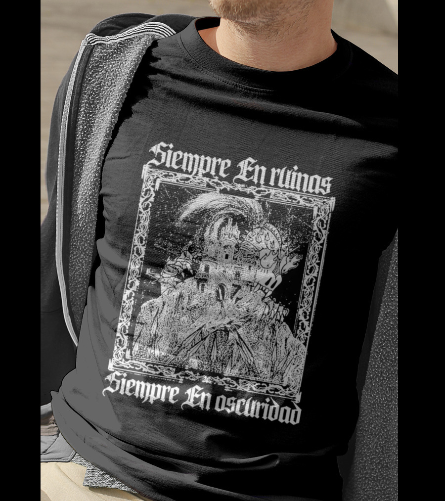 Siempre En Ruinas Siempre En Oscuridad Dark Castle T-Shirt