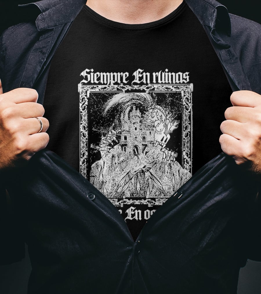 Siempre En Ruinas Siempre En Oscuridad Dark Castle T-Shirt