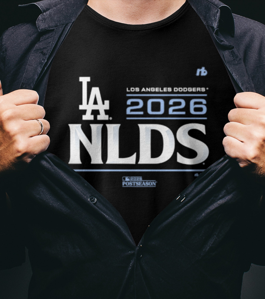 Los Angeles Dodgers 2026 NLDS Champion Locker Room T-Shirt