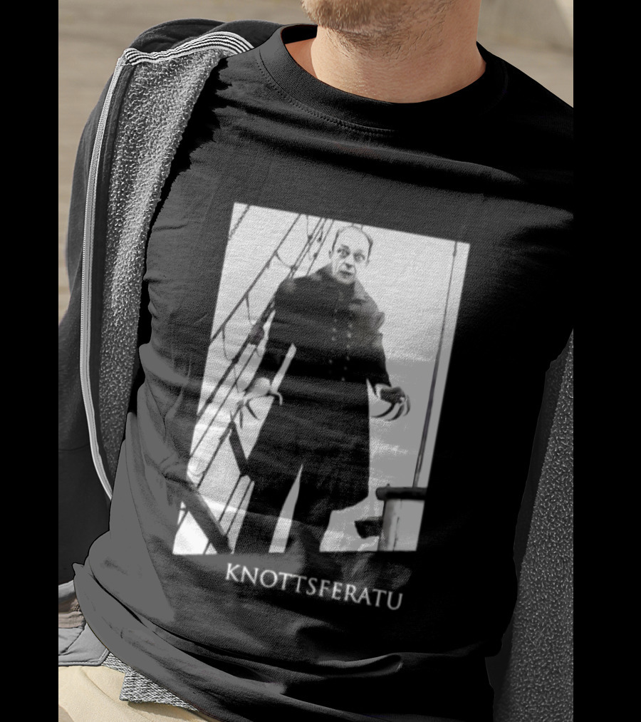 Don Knotts Knottsferatu Nosferatu Horror Comedy Mashup T-Shirt