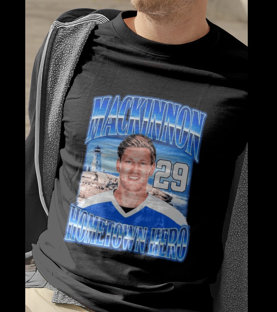 Mackinnon 29 Hometown Hero Lighthouse Scene T-Shirt