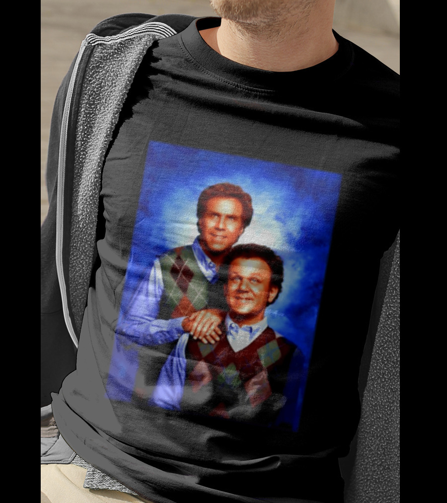 Will Ferrell John C Reilly Step Brothers Argyle Sweater T-Shirt
