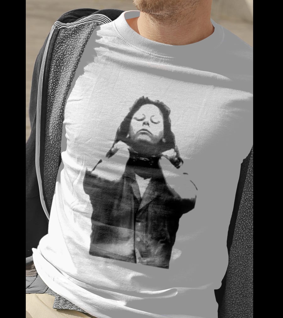 Aileen Wuornos Monochrome Shot Style Image T-Shirt