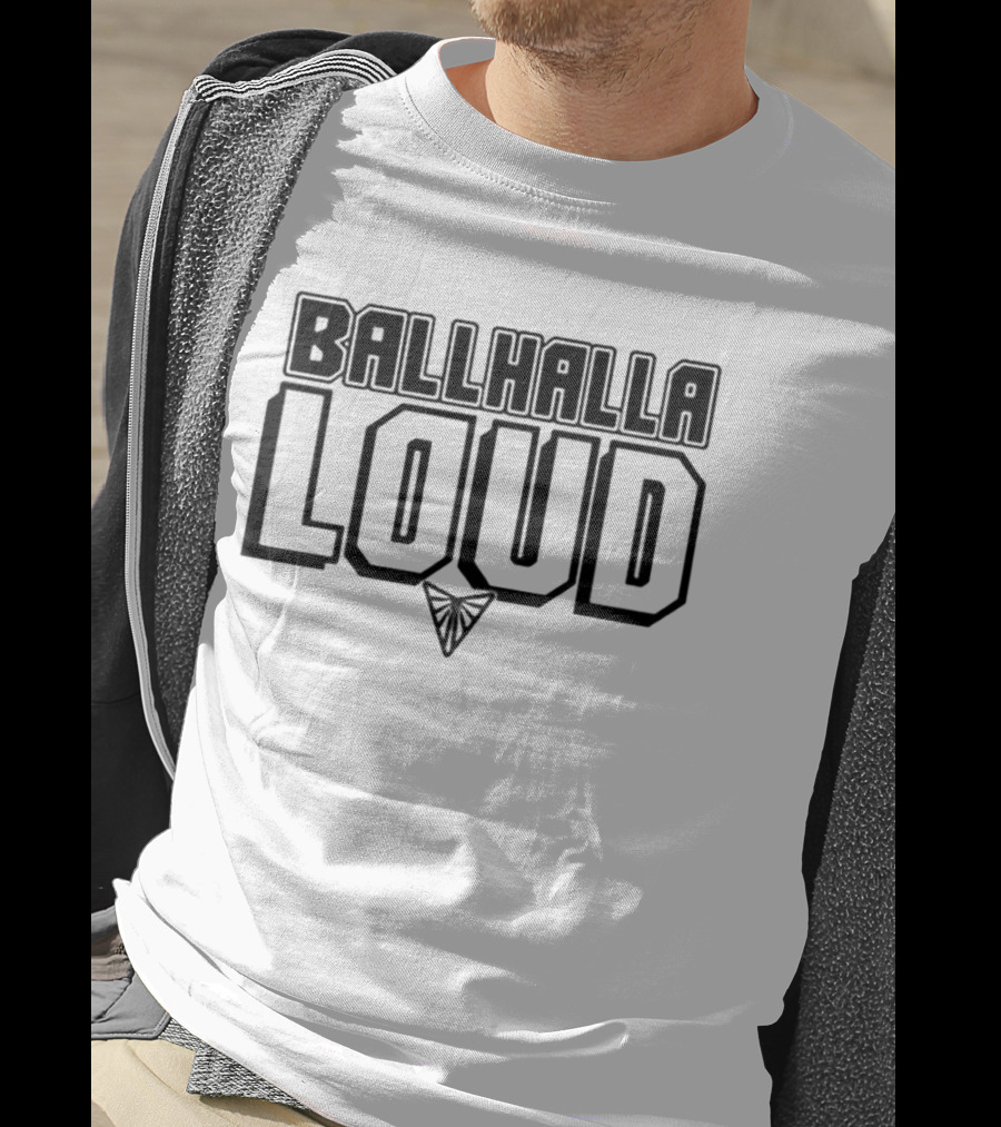 Ballhalla Loud College Basketball Fans T-Shirt