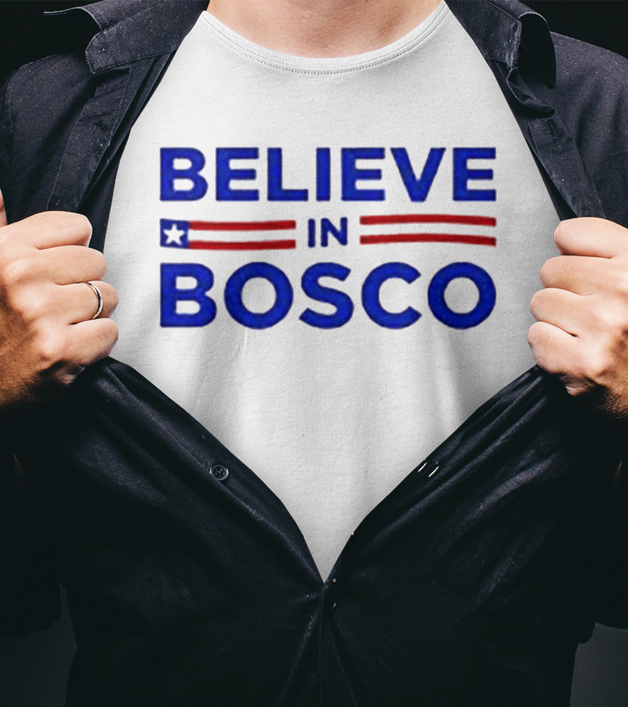 Believe In Bosco Star Stripes Campaign T-Shirt