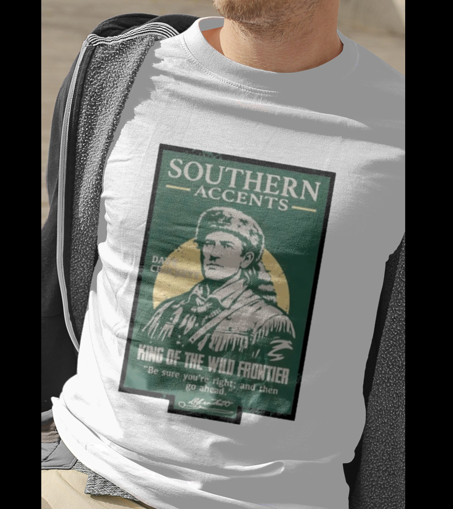 Southern Accents Davy Crockett King Of The Wild Frontier T-Shirt