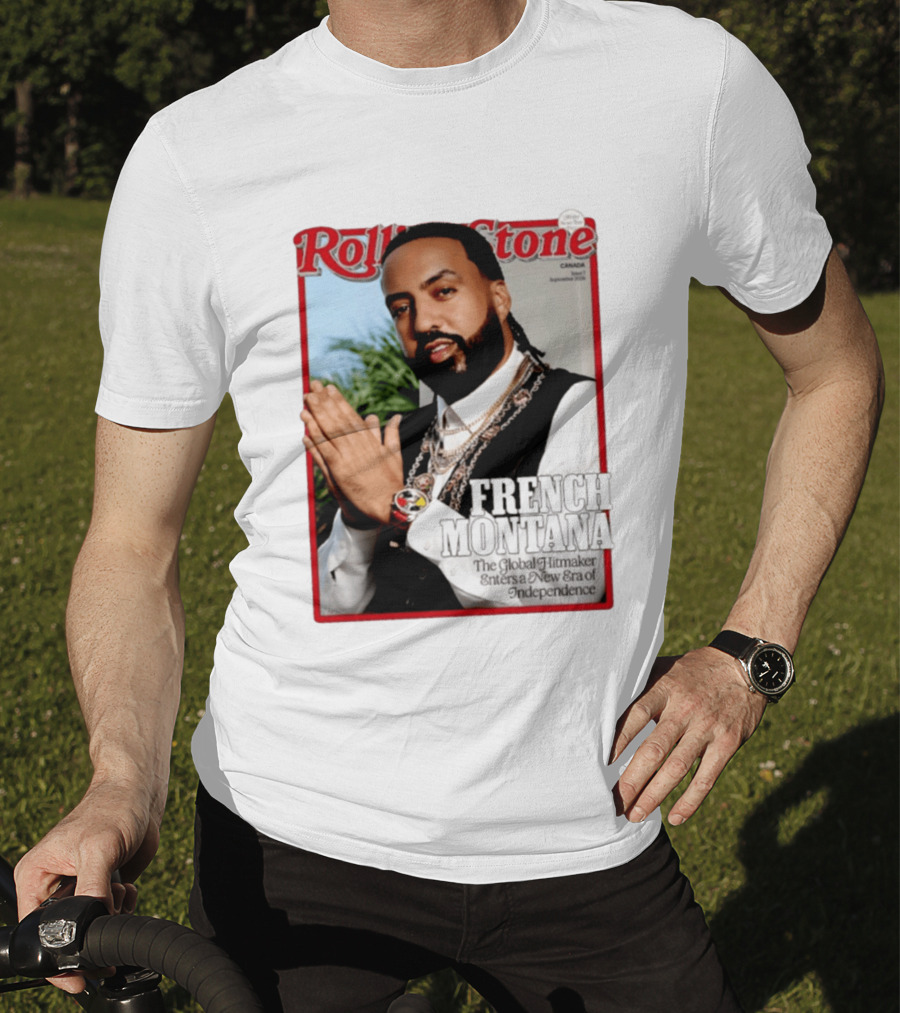 Rolling Stone Canada September 2026 French Montana Global Hitmaker New Era Of Independence T-Shirt