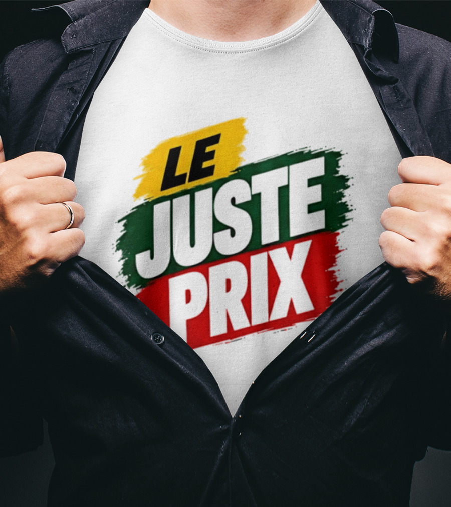 Le Juste Prix The Price Is Right Game Show T-Shirt