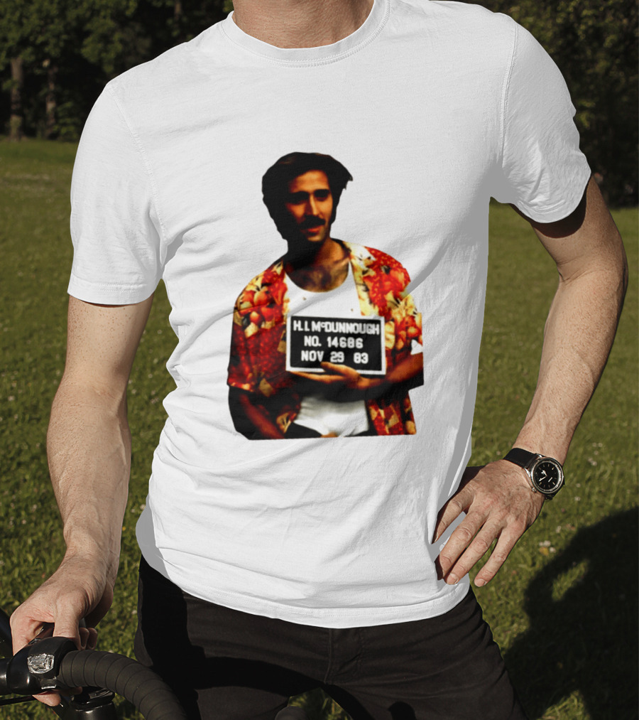 Nicolas Cage HI McDunnough Shot No. 14686 Raising Arizona November 29 83 T-Shirt