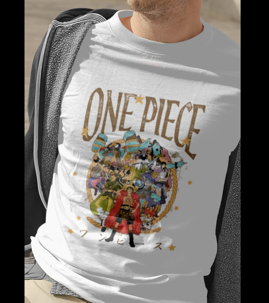One Piece Elbaph Group Cartoon T-Shirt
