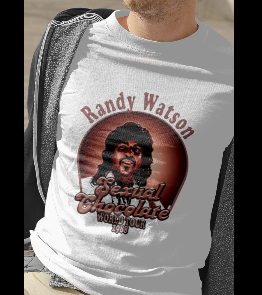 Randy Watson Sexual Chocolate World Tour 1988 Retro Concert T-Shirt