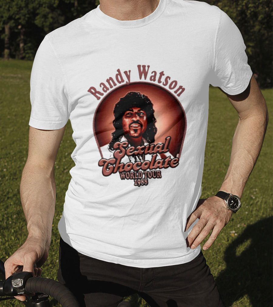 Randy Watson Sexual Chocolate World Tour 1988 Retro Concert T-Shirt