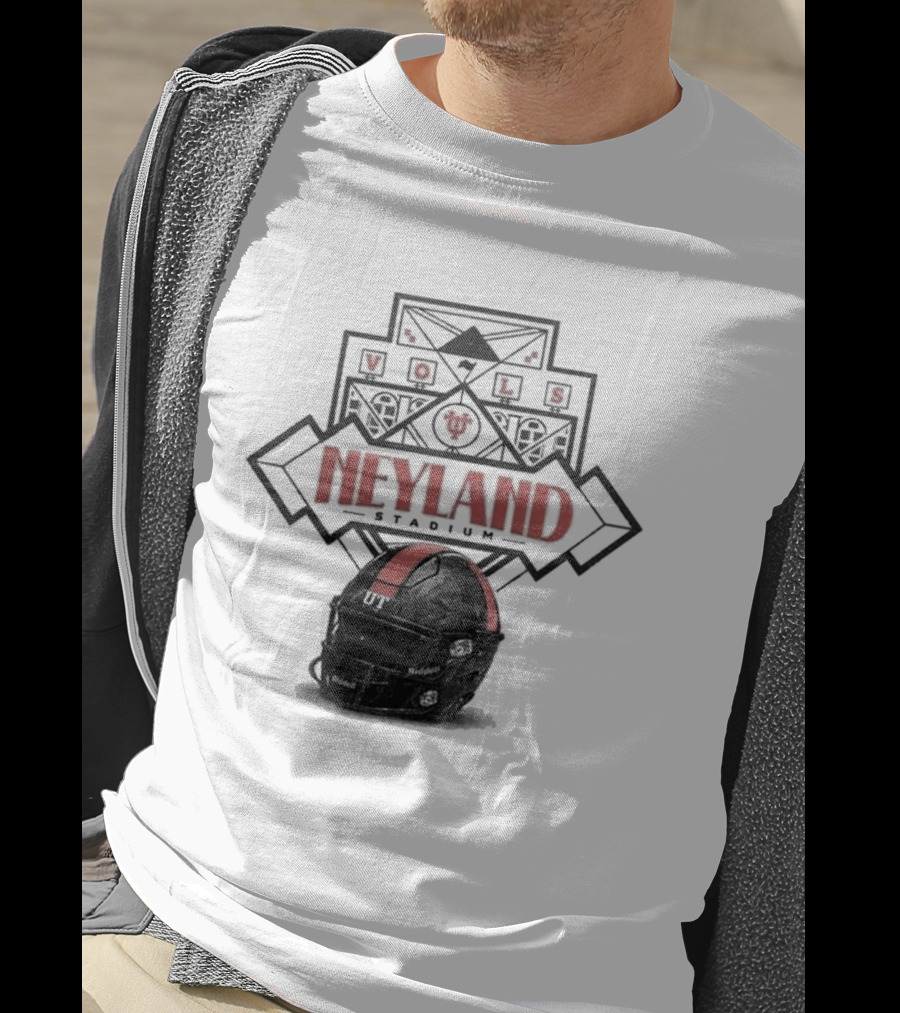 Tennessee Volunteers Neyland Stadium Legacy 2026 Helmet T-Shirt