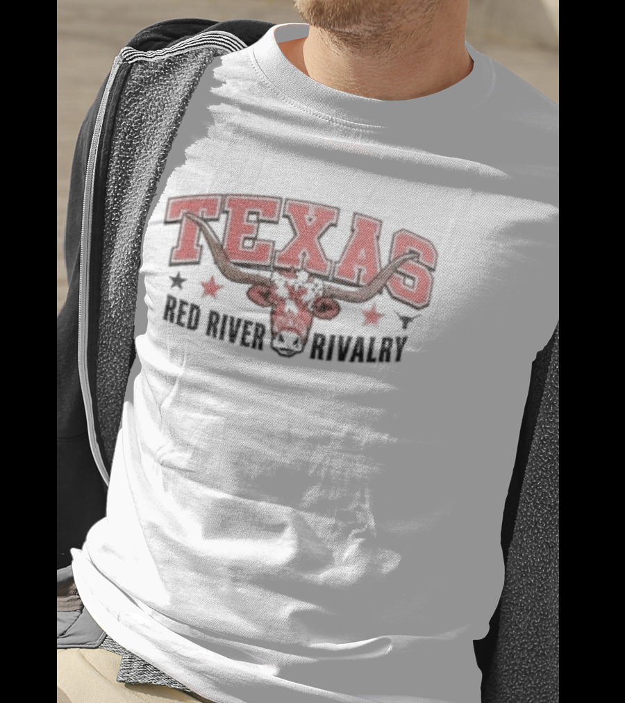 Texas Longhorns Red River Rivalry 2026 Custom Pullover T-Shirt