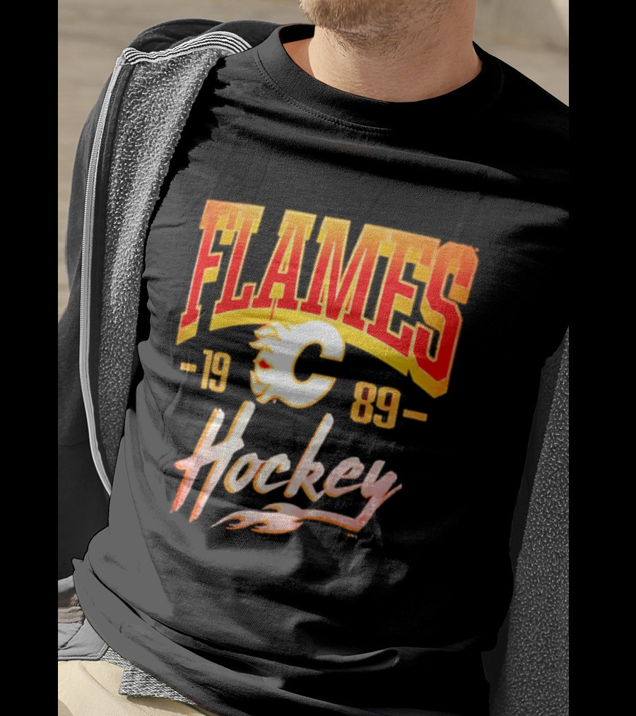 Calgary Flames 1989 Hockey Made To Last T-Shirt