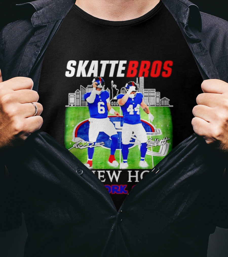 Skattebros Jaxson Dart Cam Skattebo New York Giants A New Hope T-Shirt